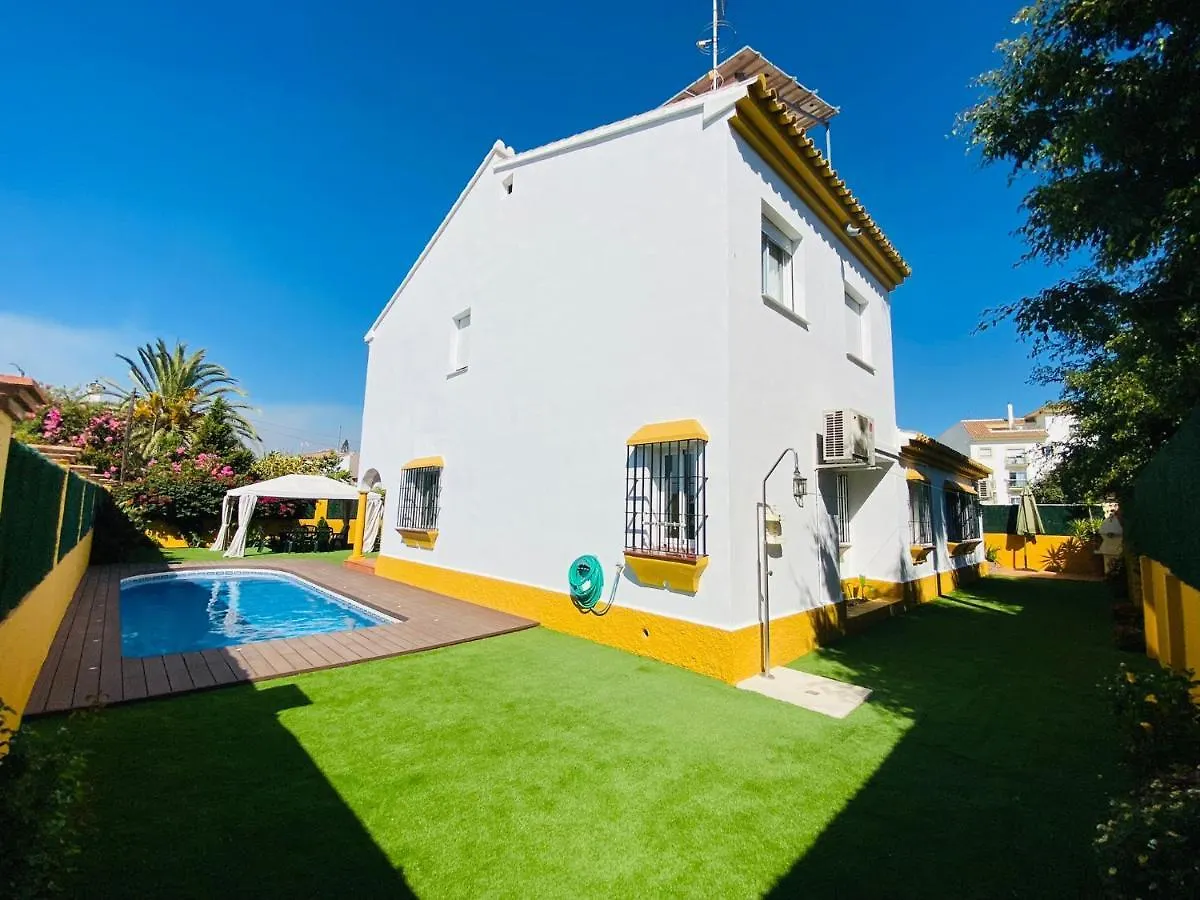 Guadalmina Bonita Villa Con Piscina Playa 800M Marbella