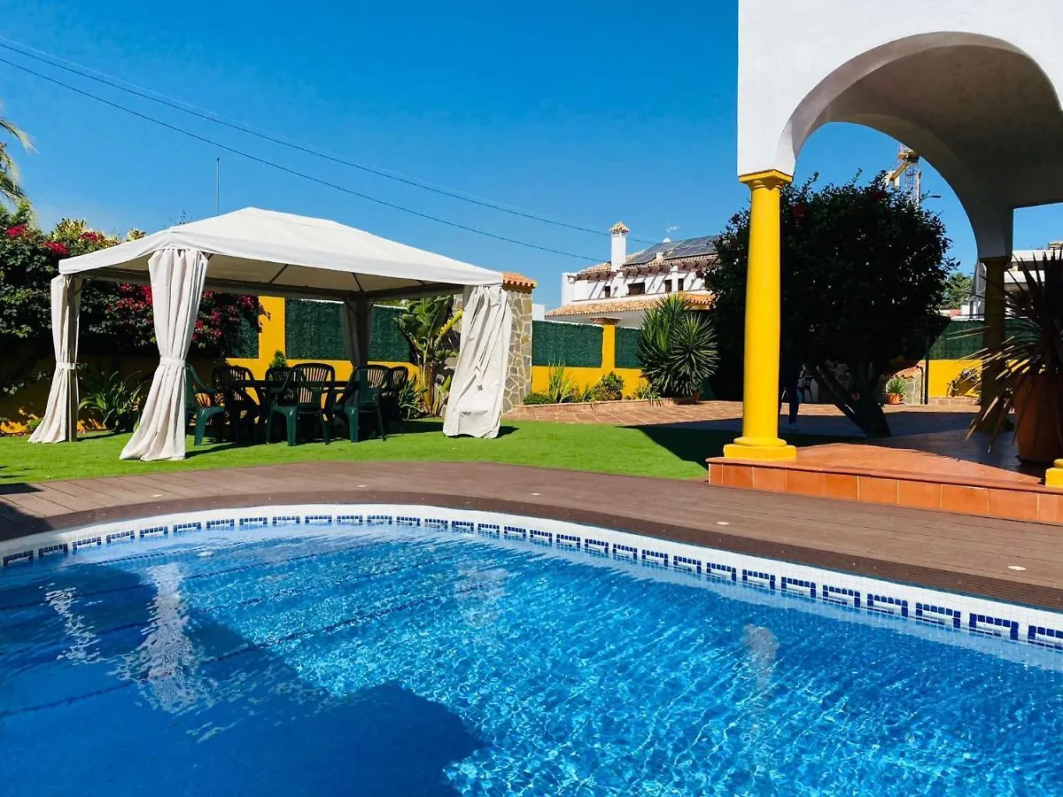 Guadalmina Bonita Villa Con Piscina Playa 800M Marbella 0*,